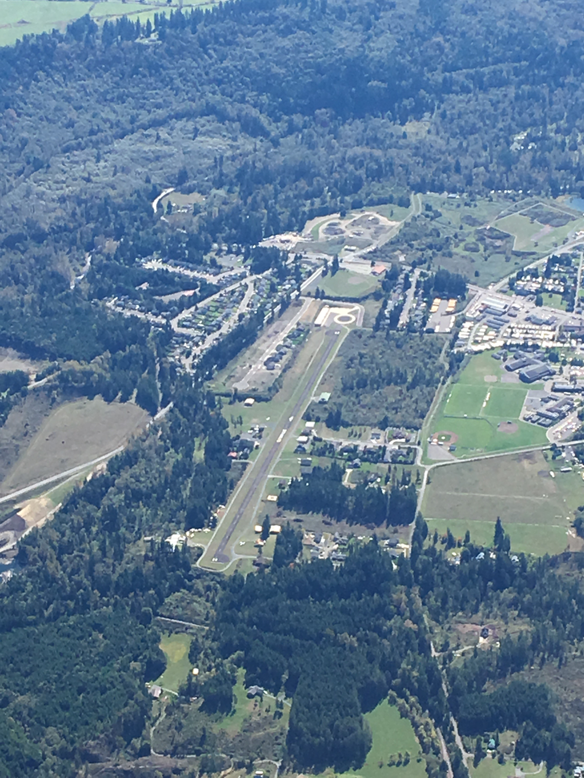 Eatonville Airport Looking South SkyVector